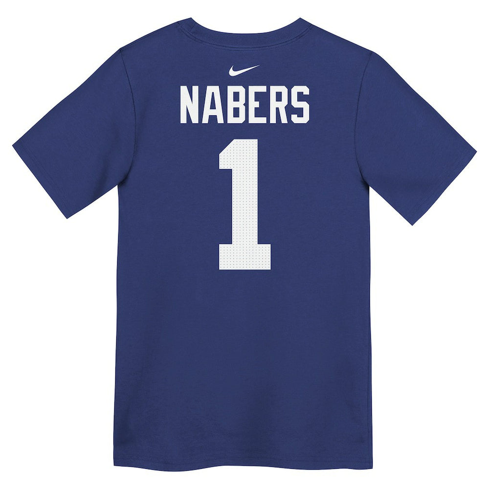 Malik Nabers New York Giants Preschool Name & Number T-Shirt - Royal online
