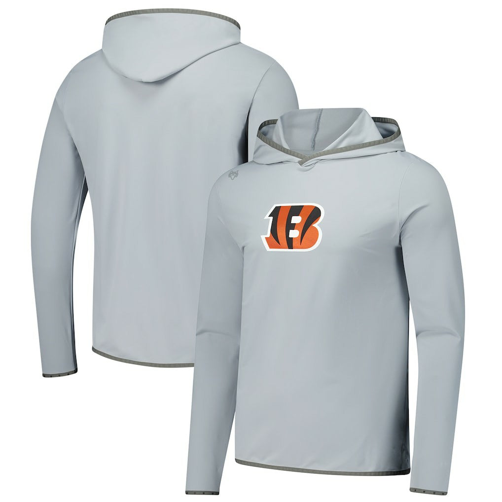 Cincinnati Bengals Greyson Clothiers Colorado Long Sleeve Hoodie T-Shirt - Gray discount