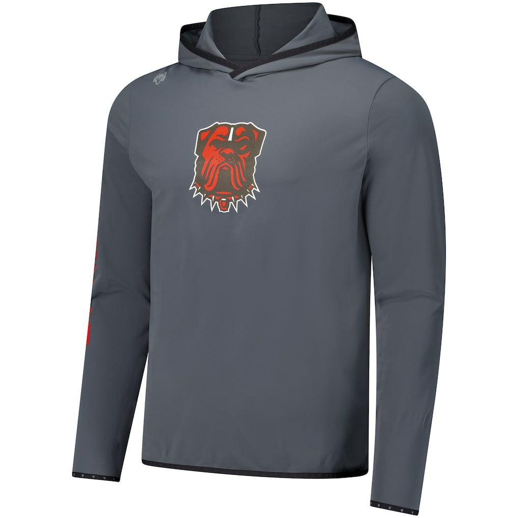Cleveland Browns Greyson Clothiers Colorado Long Sleeve Hoodie T-Shirt - Charcoal sale