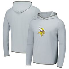 Minnesota Vikings Greyson Clothiers Colorado Long Sleeve Hoodie T-Shirt - Gray on sale