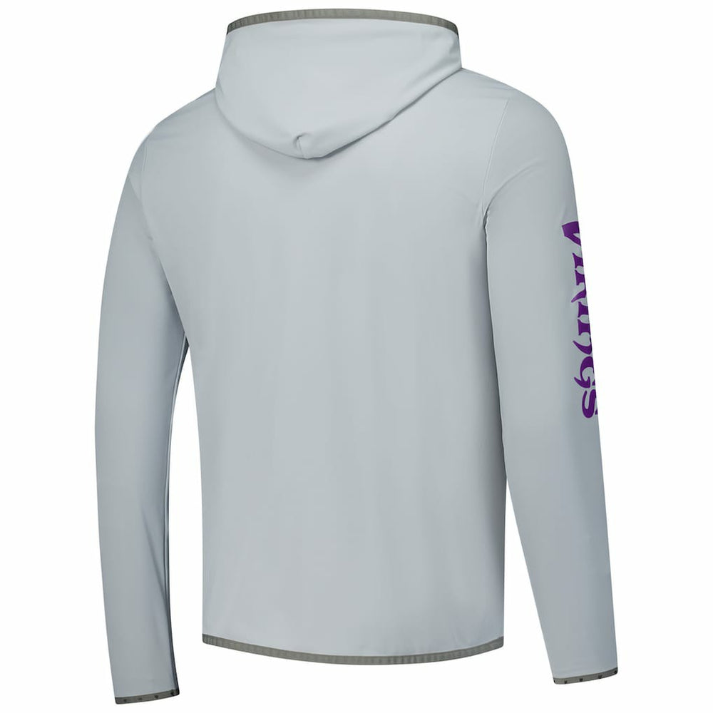 Minnesota Vikings Greyson Clothiers Colorado Long Sleeve Hoodie T-Shirt - Gray on sale