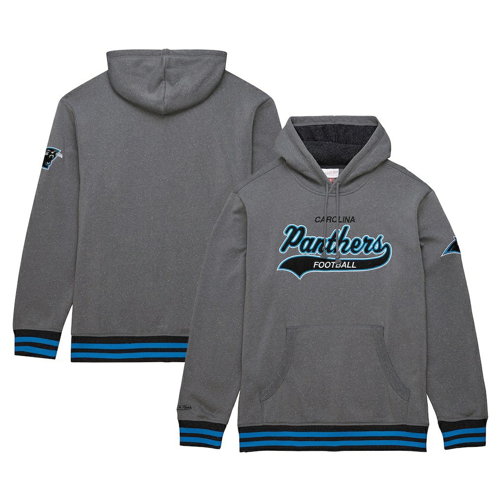 Carolina Panthers Vintage Logo Snow Washed Fleece Pullover Hoodie - Heather Gray online