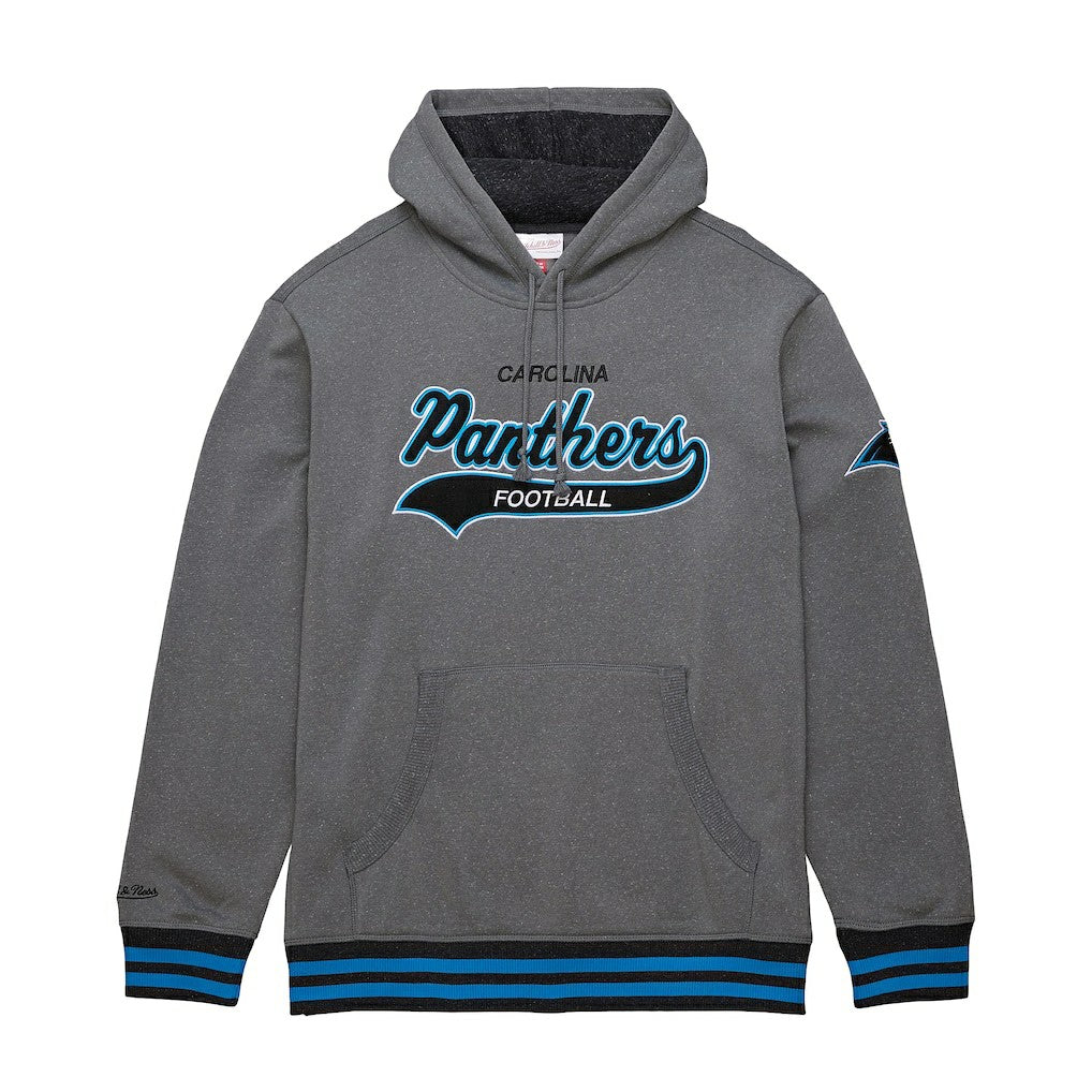 Carolina Panthers Vintage Logo Snow Washed Fleece Pullover Hoodie - Heather Gray online