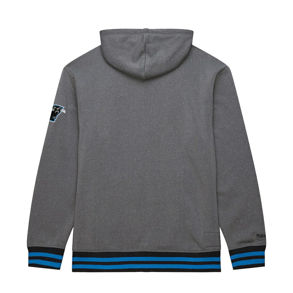 Carolina Panthers Vintage Logo Snow Washed Fleece Pullover Hoodie - Heather Gray online