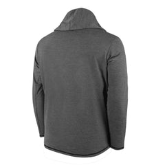 Colorado Rockies Butter Stripe Tri-Blend Long Sleeve Hoodie T-Shirt - Black