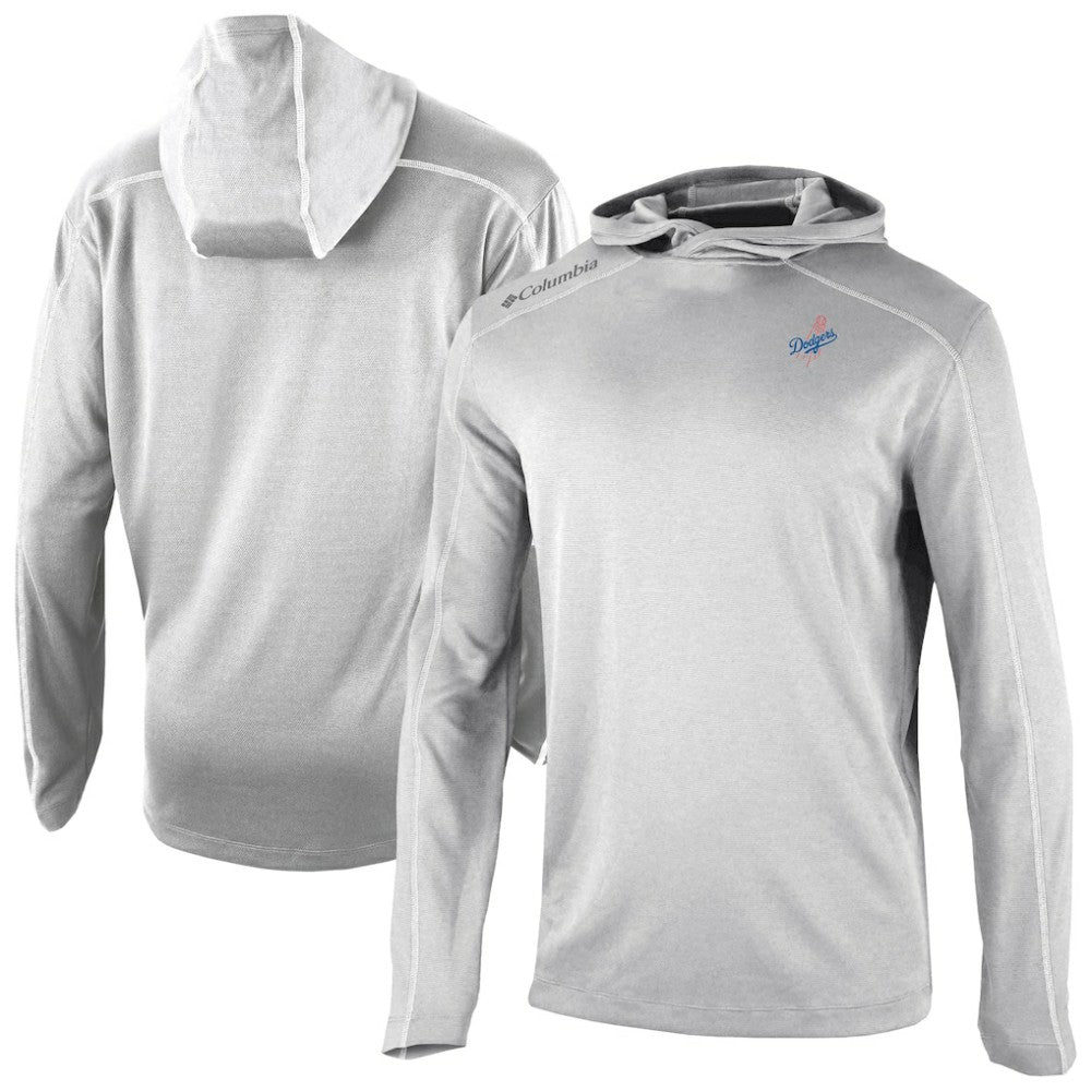 Los Angeles Dodgers Omni-Wick Shotgun Pullover Hoodie Gray