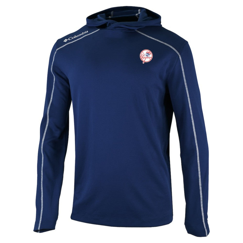 New York Yankees Omni-Wick Shotgun Pullover Hoodie Navy