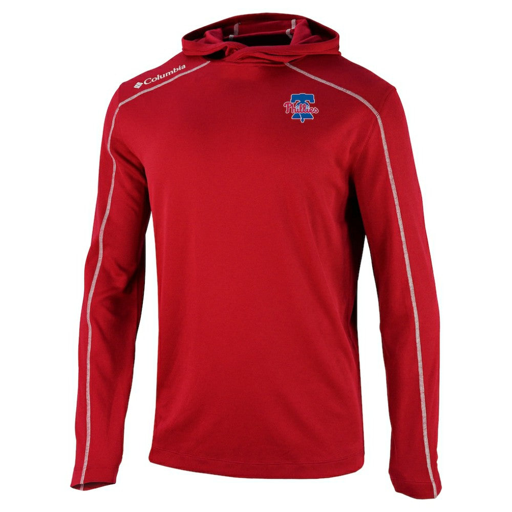 Philadelphia Phillies Omni-Wick Shotgun Pullover Hoodie Red
