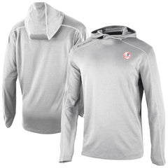 New York Yankees Omni-Wick Shotgun Pullover Hoodie Gray