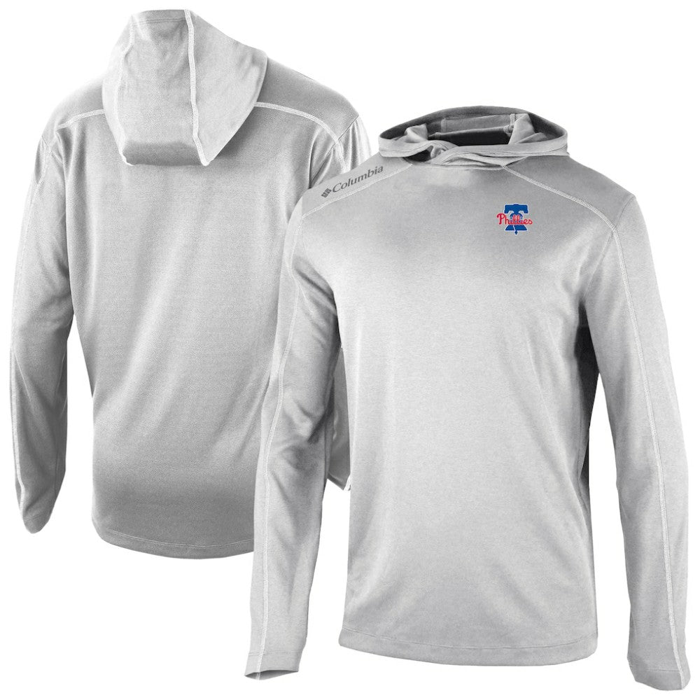 Philadelphia Phillies Omni-Wick Shotgun Pullover Hoodie Gray