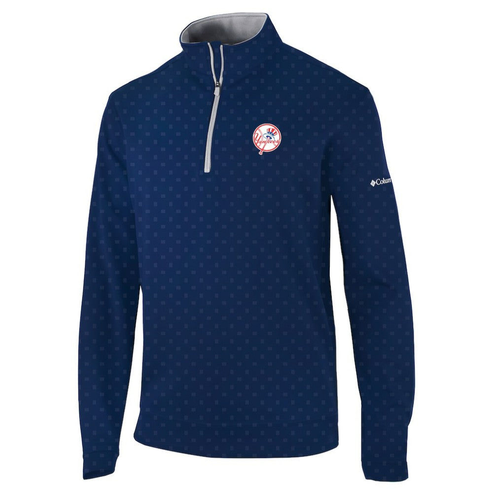 New York Yankees Wickham Hills Omni-Wick Quarter-Zip Jacket Navy
