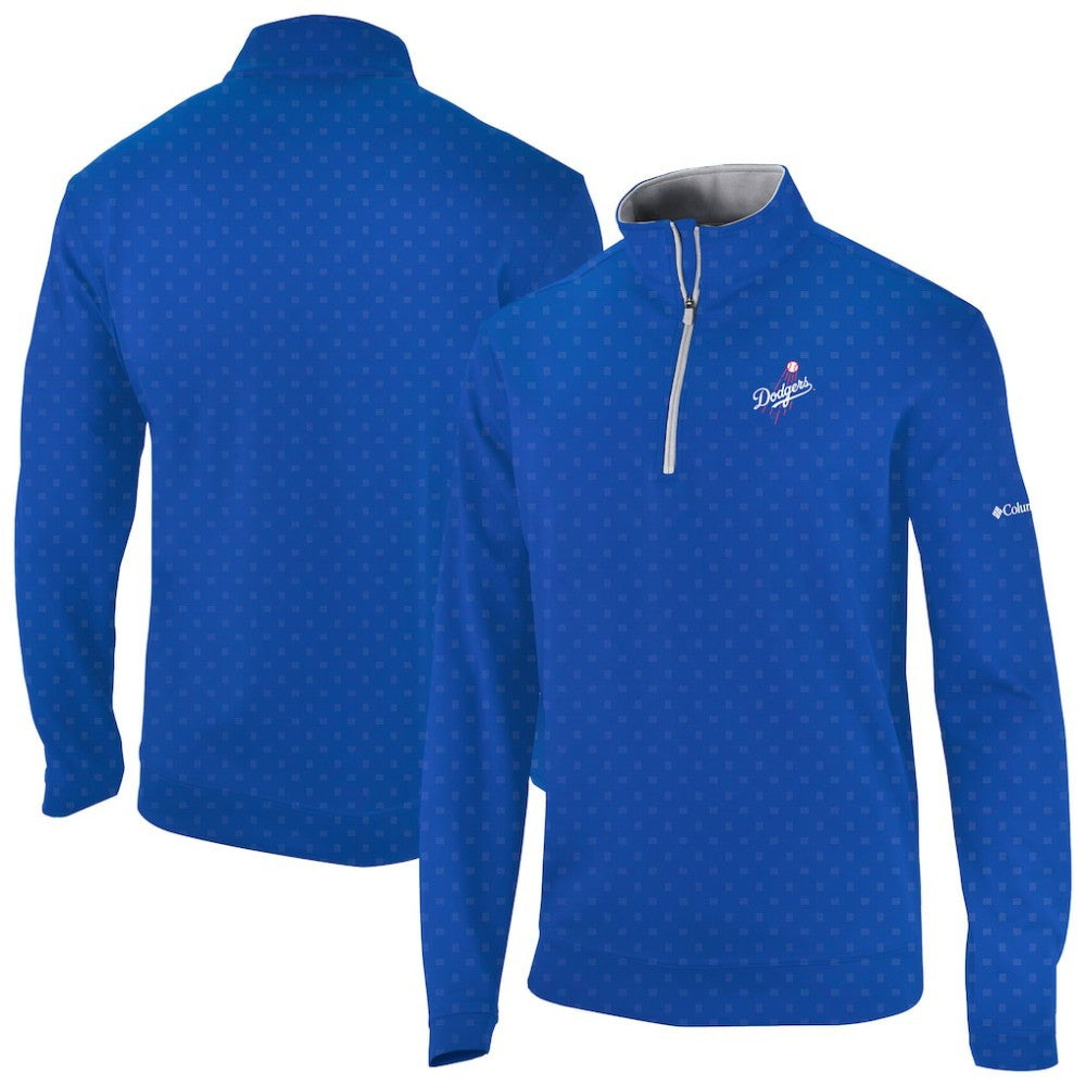 Los Angeles Dodgers Wickham Hills Omni-Wick Quarter-Zip Jacket Royal