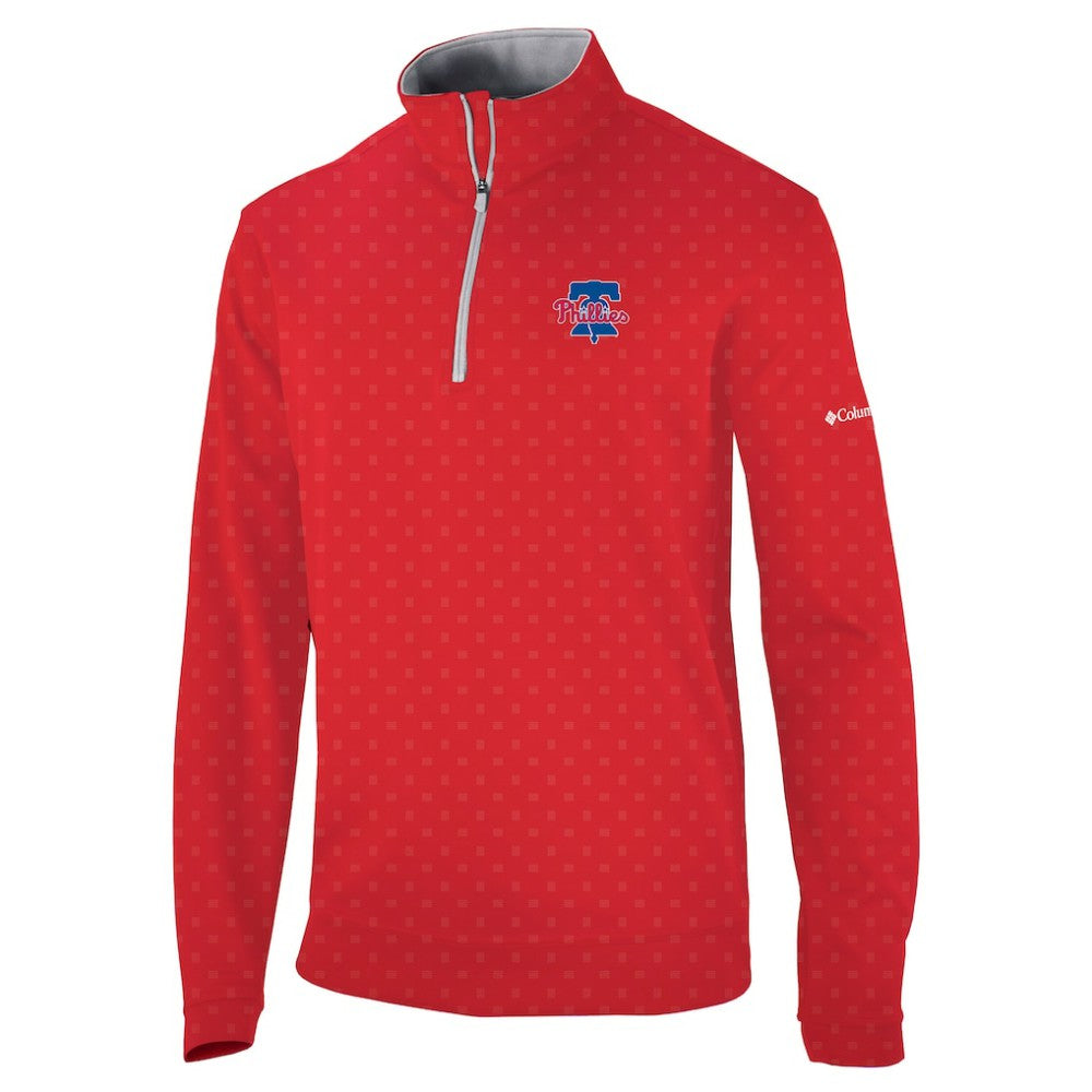 Philadelphia Phillies Wickham Hills Omni-Wick Quarter-Zip Jacket Red