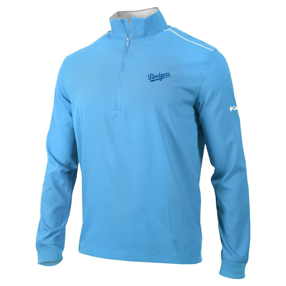 Los Angeles Dodgers Omni-Wick Bogey's Paradise Quarter-Zip Top White