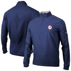 New York Yankees Omni-Wick Bogey's Paradise Quarter-Zip Top Navy