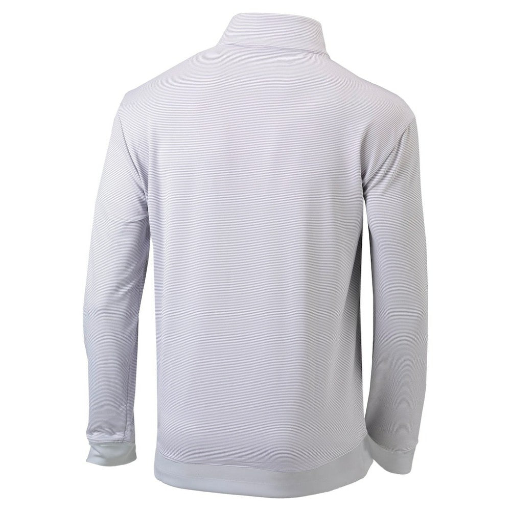 New York Yankees Omni-Wick Even Lie Quarter-Zip Pullover Top Gray
