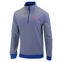 Philadelphia Phillies Omni-Wick Even Lie Quarter-Zip Pullover Top Royal