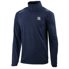 New York Yankees Oakland Downs Omni-Wick Quarter-Zip Top Navy