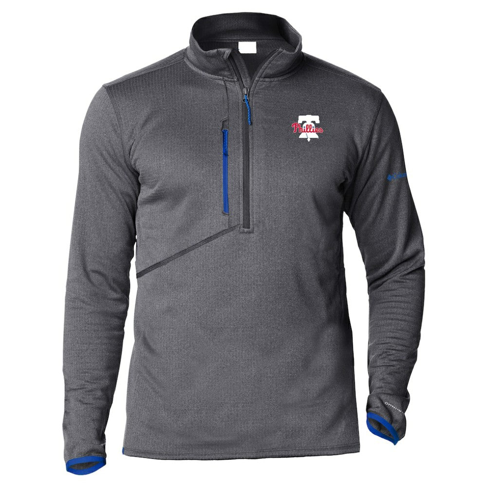 Philadelphia Phillies Park View Omni-Wick Half-Zip Top Royal