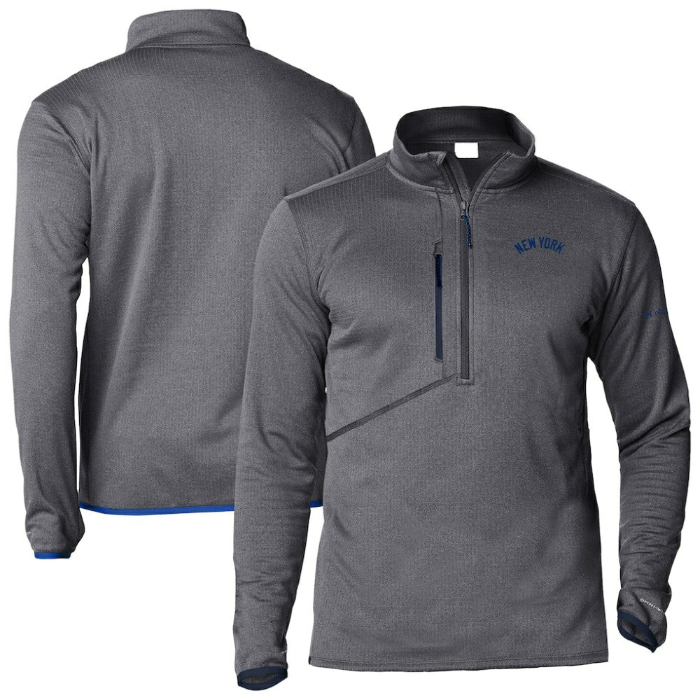New York Yankees Park View Omni-Wick Half-Zip Top Navy
