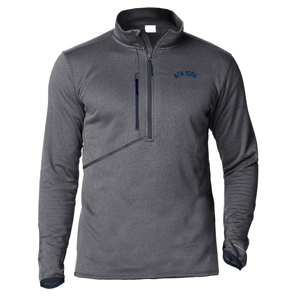 New York Yankees Park View Omni-Wick Half-Zip Top Navy