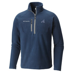 Atlanta Braves Fast Trek III Half-Zip Fleece Pullover Navy
