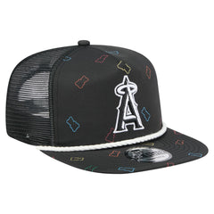Los Angeles Angels Gummy Golfer Trucker Adjustable Hat Black