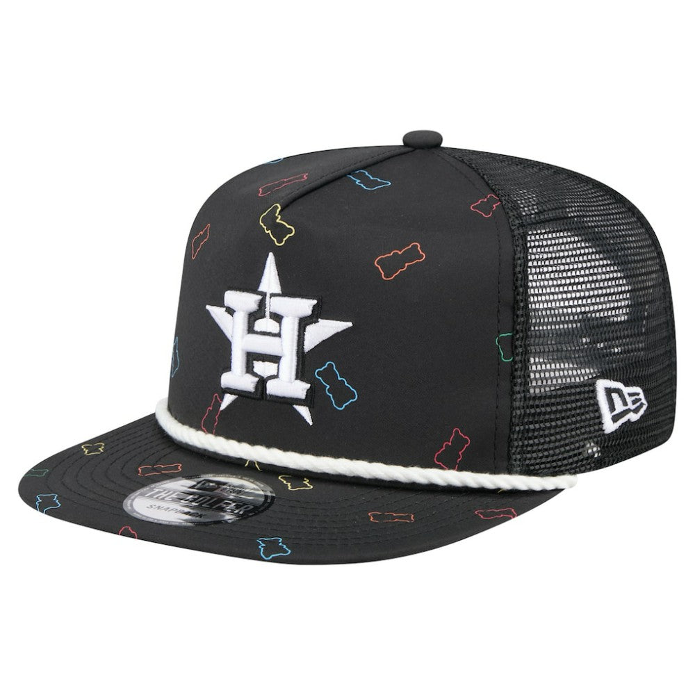 Houston Astros Gummy Golfer Trucker Adjustable Hat Black