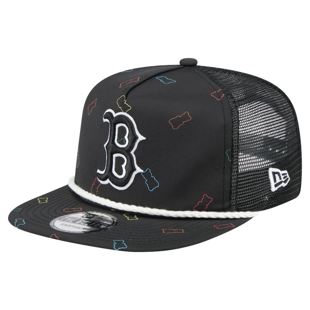 Boston Red Sox Gummy Golfer Trucker Adjustable Hat Black