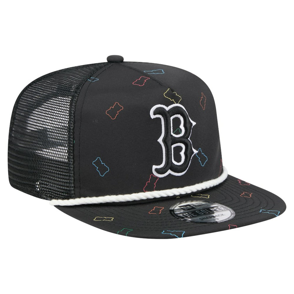 Boston Red Sox Gummy Golfer Trucker Adjustable Hat Black