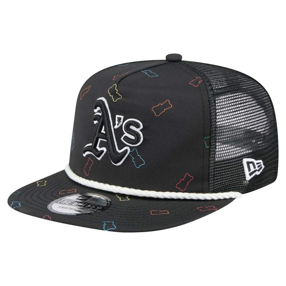 Athletics Gummy Golfer Trucker Adjustable Hat Black