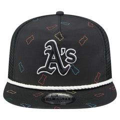Athletics Gummy Golfer Trucker Adjustable Hat Black
