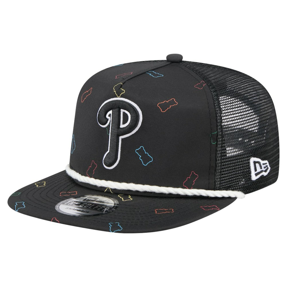 Philadelphia Phillies Gummy Golfer Trucker Adjustable Hat Black