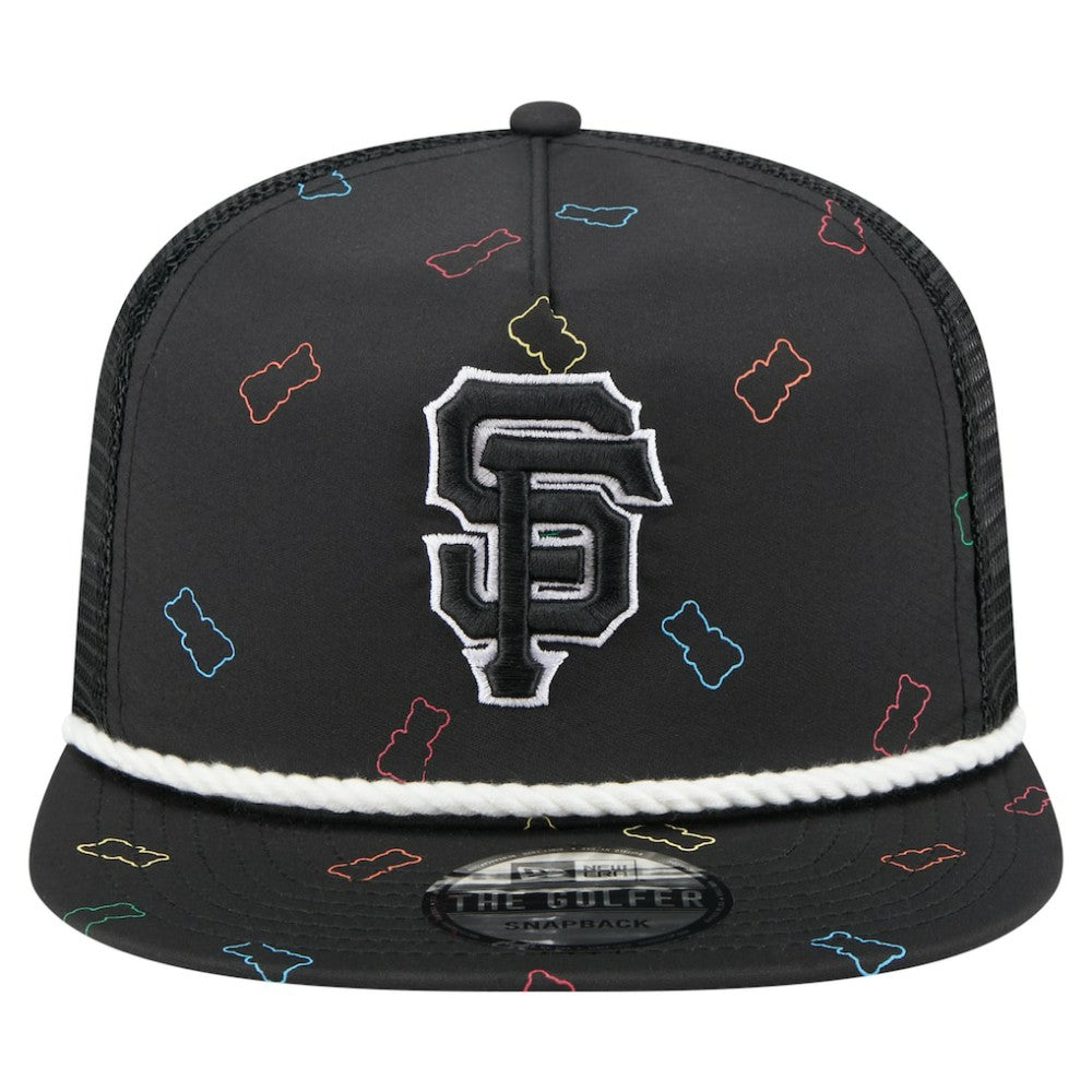 San Francisco Giants Gummy Golfer Trucker Adjustable Hat Black