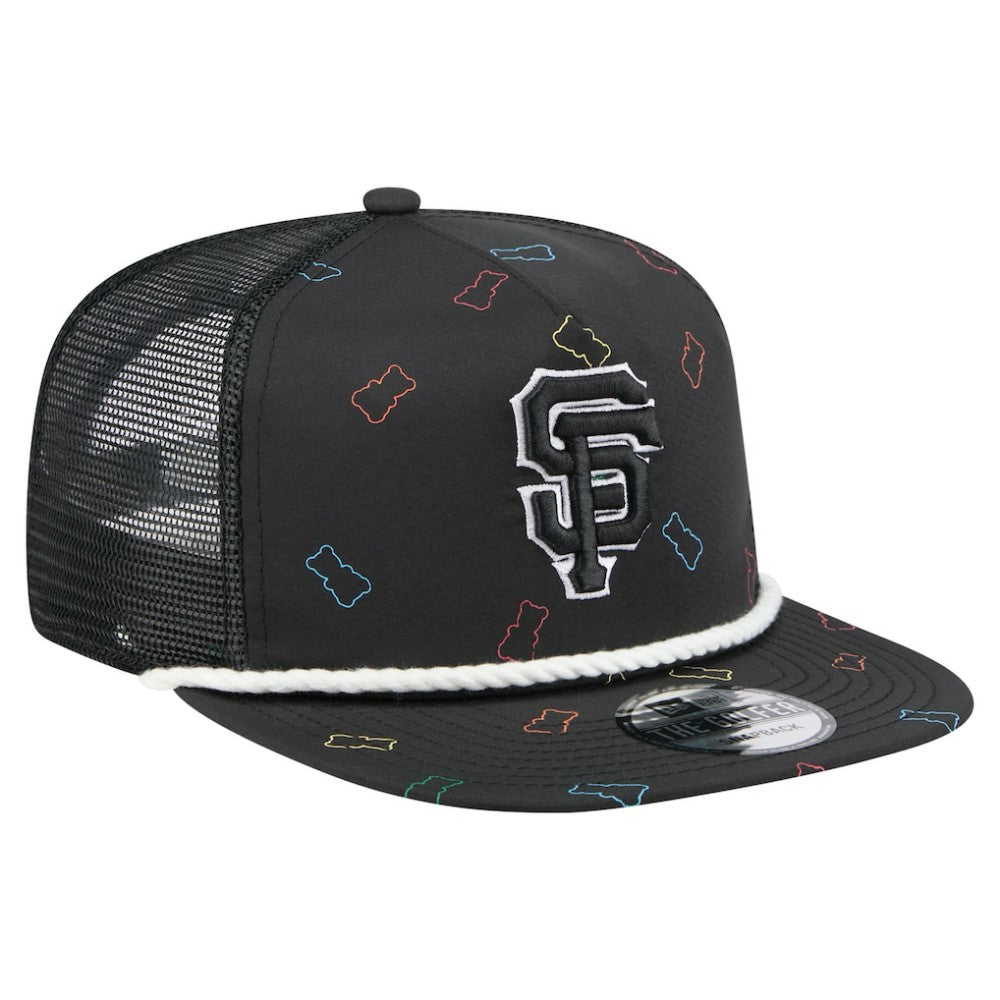 San Francisco Giants Gummy Golfer Trucker Adjustable Hat Black
