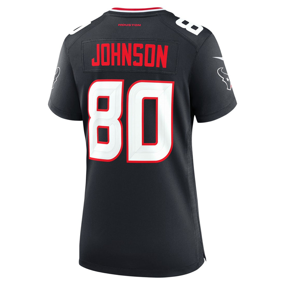 Andre Johnson Houston Texans Women's Team Retired Player Game Jersey - Navy discount