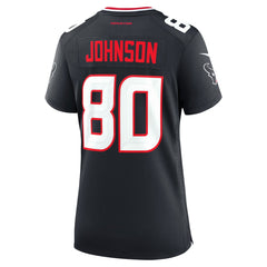 Andre Johnson Houston Texans Women's Team Retired Player Game Jersey - Navy discount