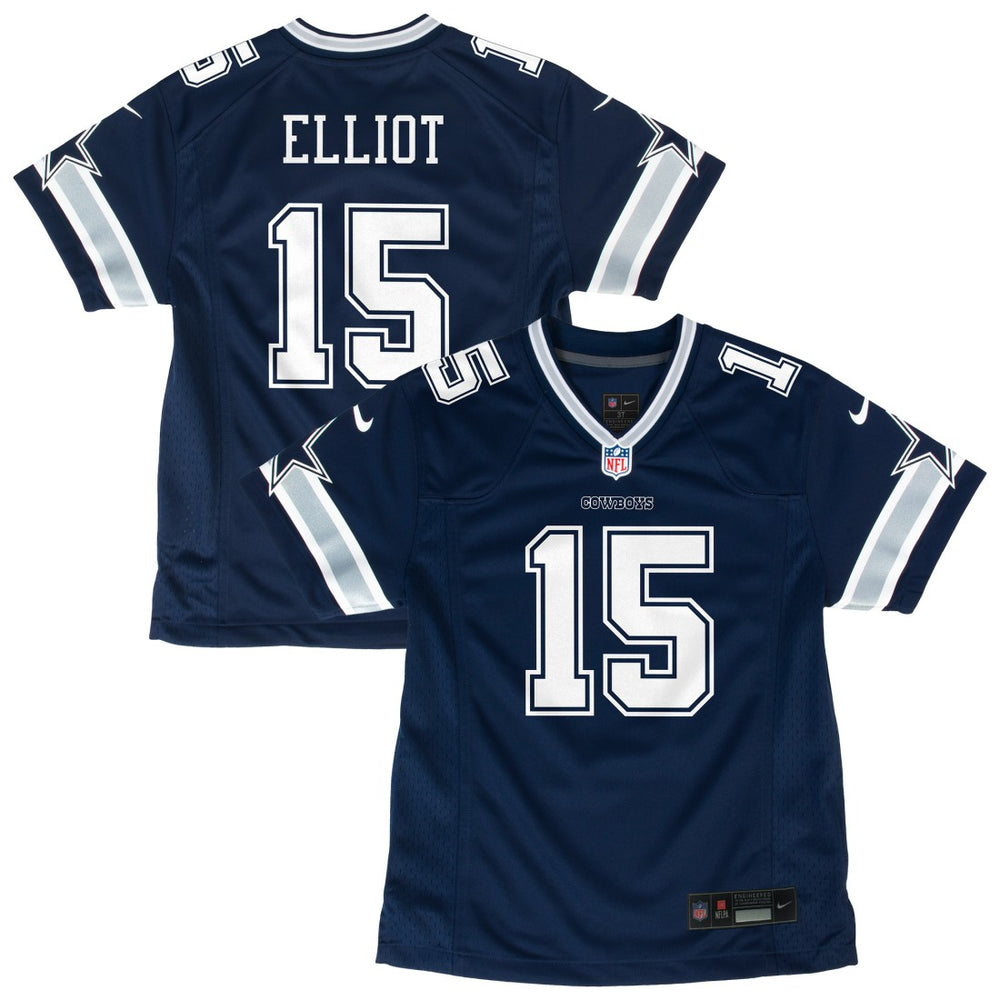 Ezekiel Elliott Dallas Cowboys Youth Game Jersey - Navy for sale