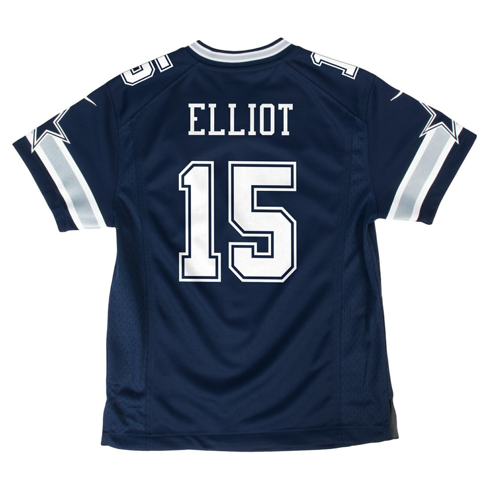 Ezekiel Elliott Dallas Cowboys Youth Game Jersey - Navy for sale