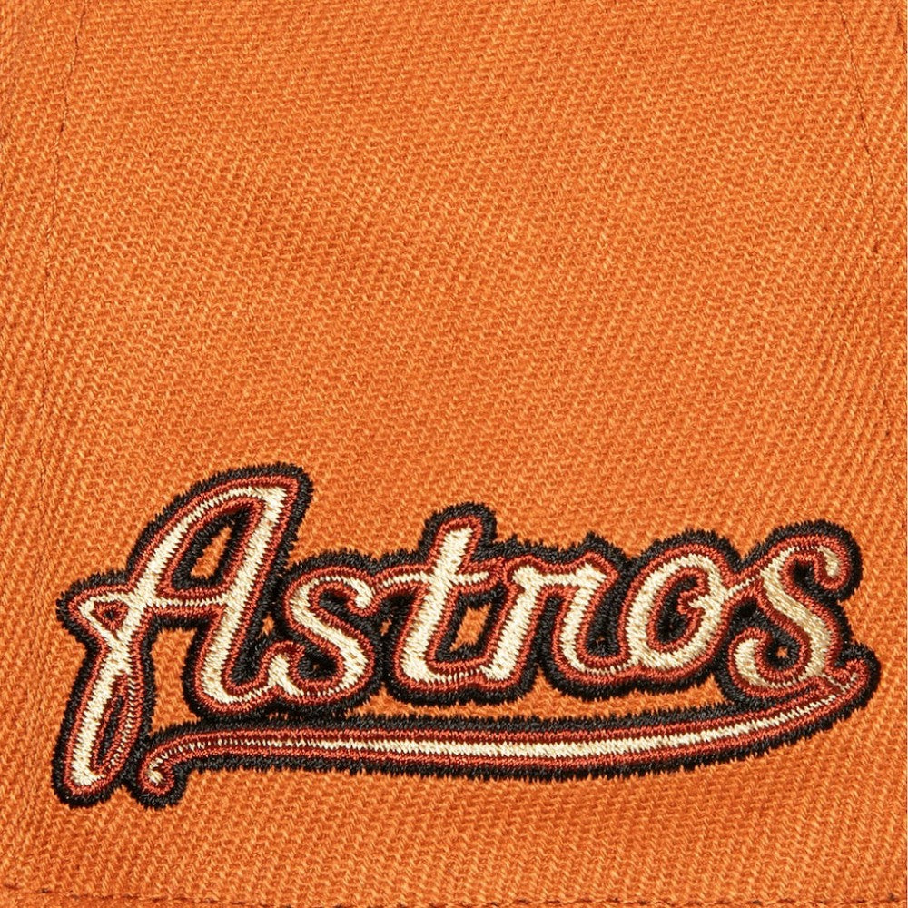 Houston Astros Cooperstown Collection Fitted Hat Orange