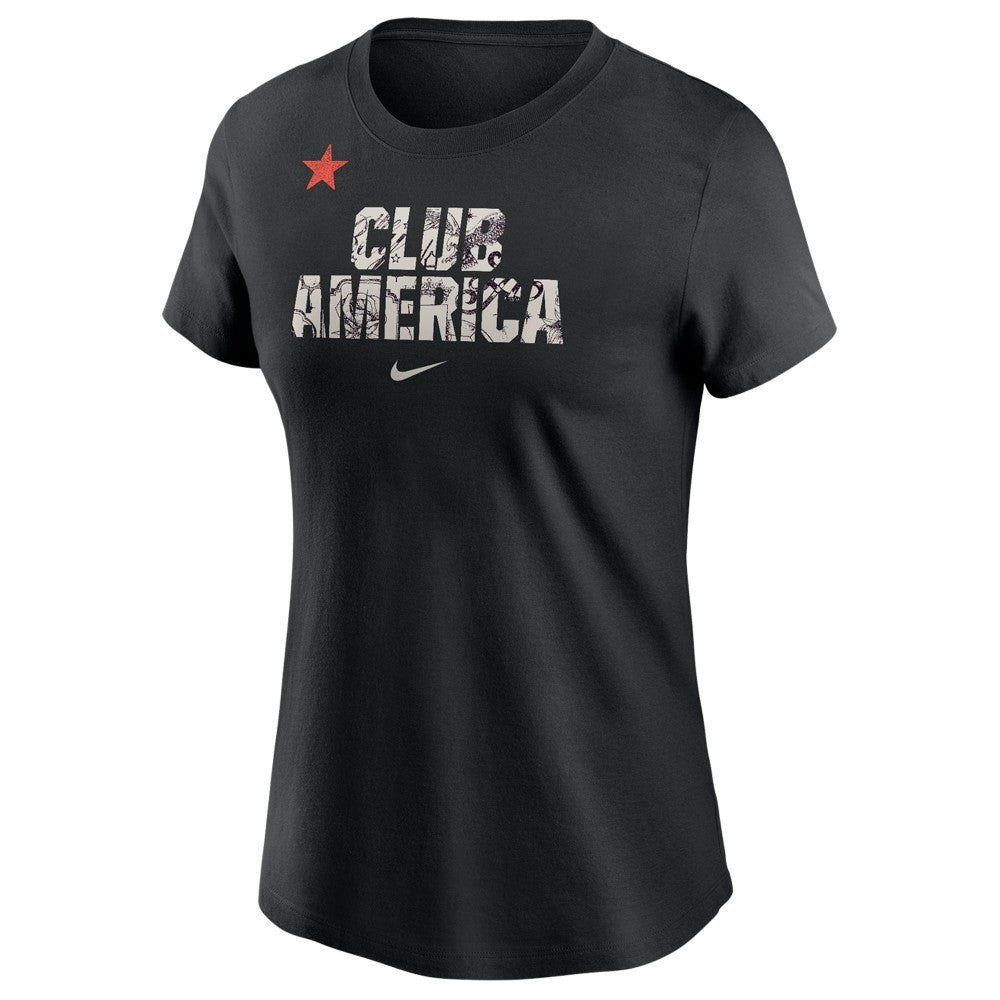 Club America Women's CA x CA T-Shirt - Black cheap