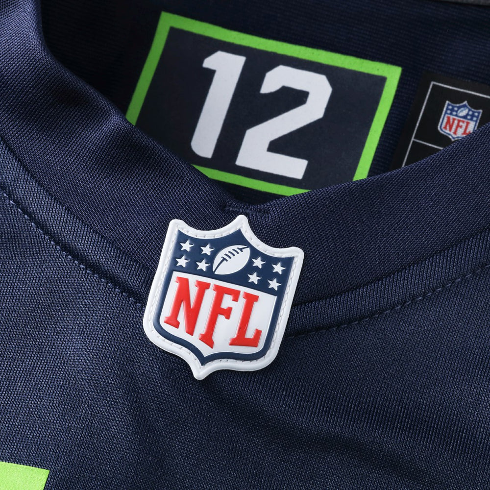12s Seattle Seahawks Team Game Jersey - College Navy cheap