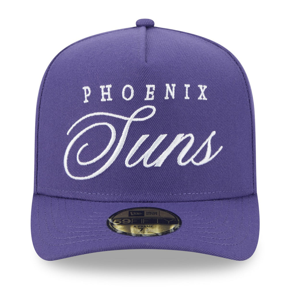 Phoenix Suns 2025 NBA Draft A-Frame 59FIFTY Fitted Hat - Purple for sale