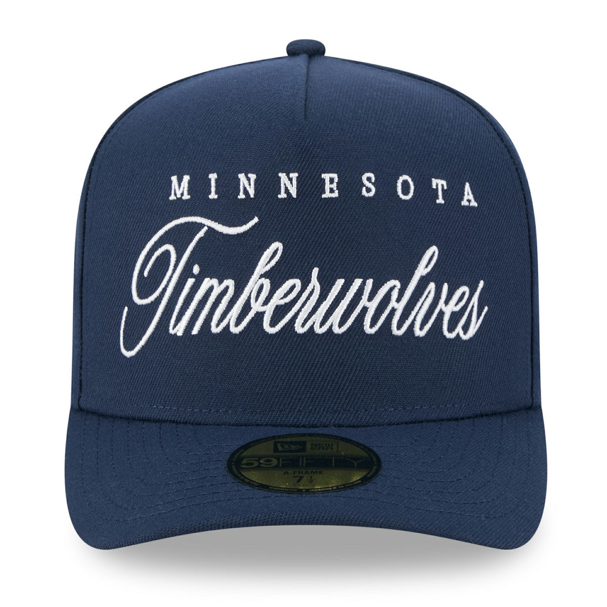 Minnesota Timberwolves 2025 NBA Draft A-Frame 59FIFTY Fitted Hat - Navy cheap