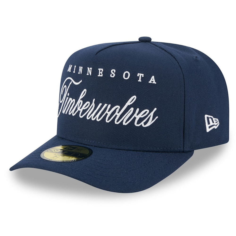 Minnesota Timberwolves 2025 NBA Draft A-Frame 59FIFTY Fitted Hat - Navy cheap