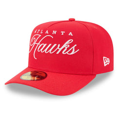 Atlanta Hawks 2025 NBA Draft A-Frame 59FIFTY Fitted Hat - Red on sale