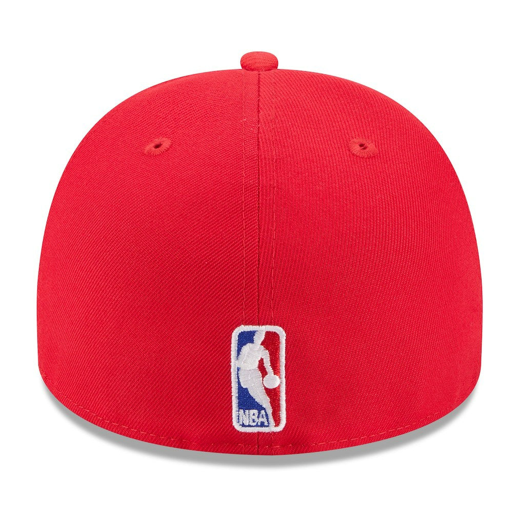 Atlanta Hawks 2025 NBA Draft A-Frame 59FIFTY Fitted Hat - Red on sale