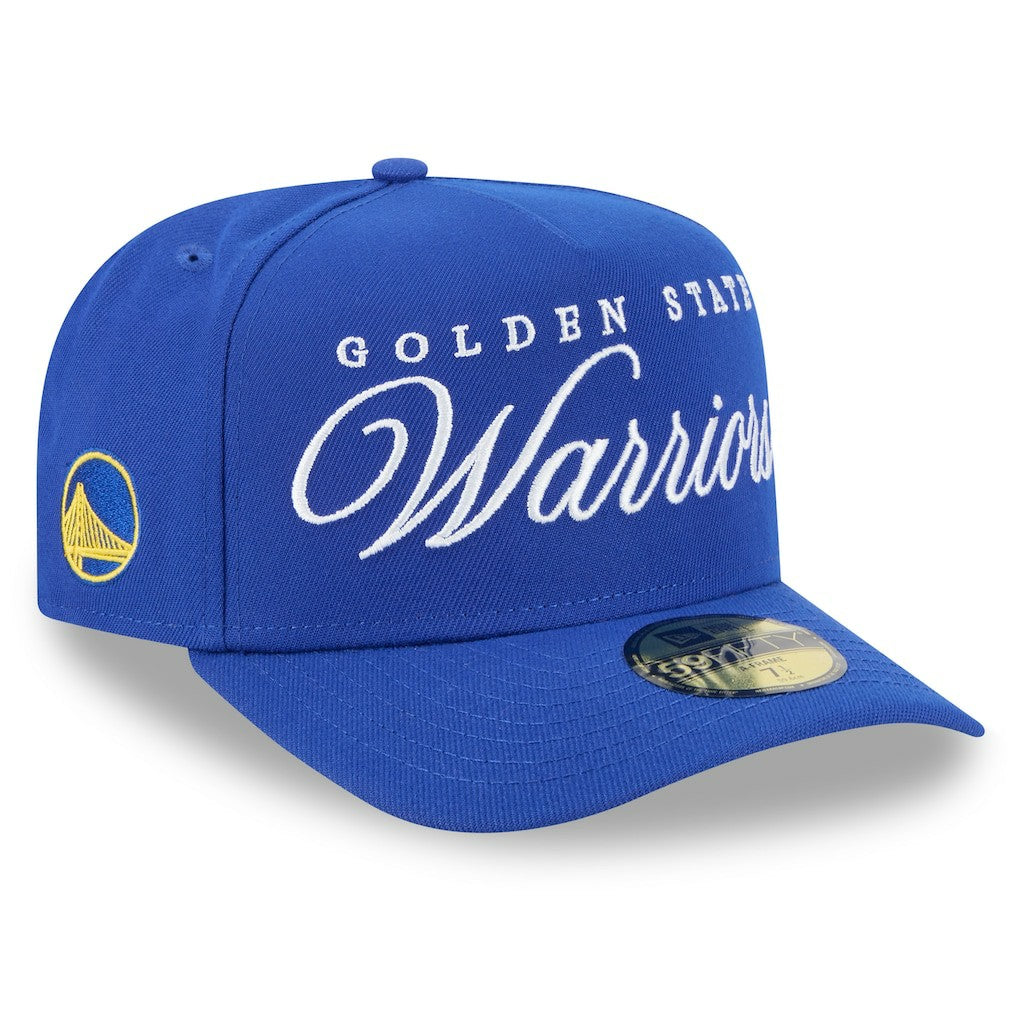 Golden State Warriors 2025 NBA Draft A-Frame 59FIFTY Fitted Hat sale - Royal outlet
