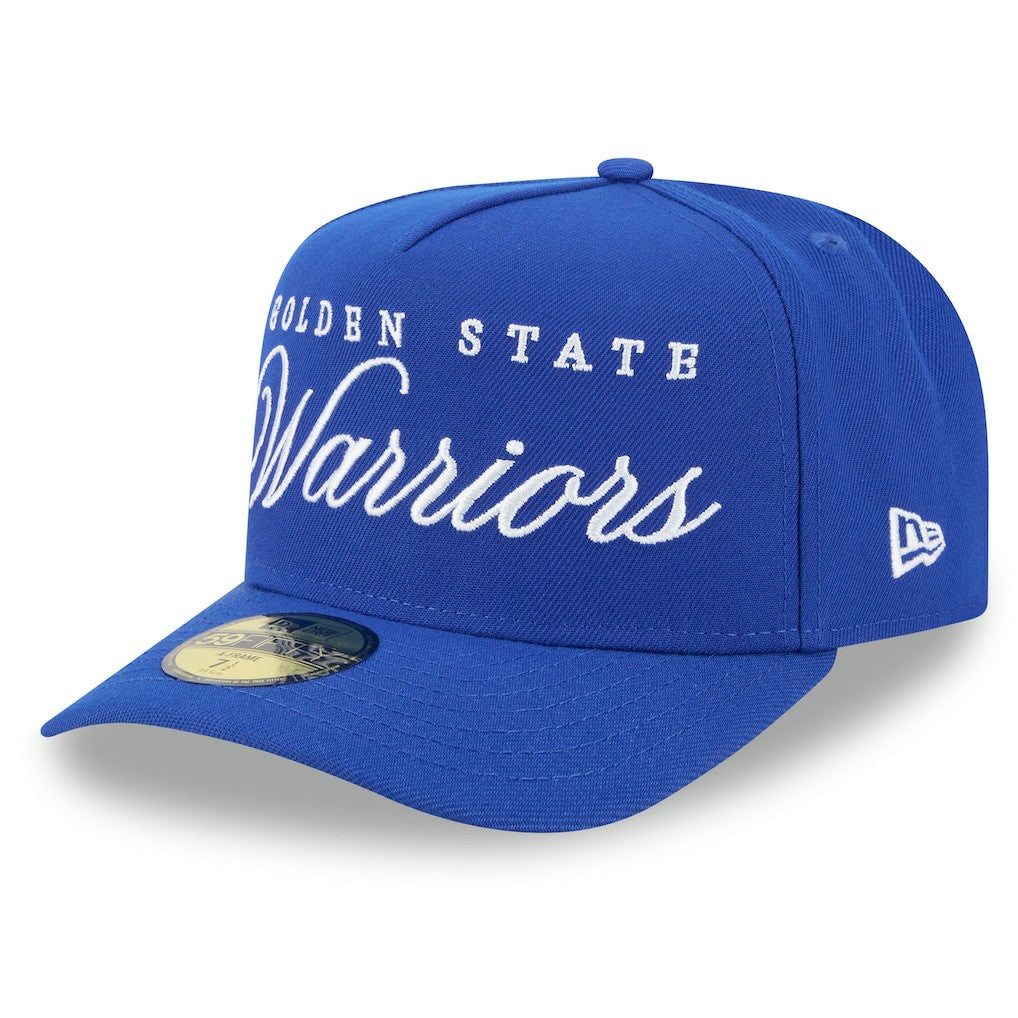 Golden State Warriors 2025 NBA Draft A-Frame 59FIFTY Fitted Hat sale - Royal outlet