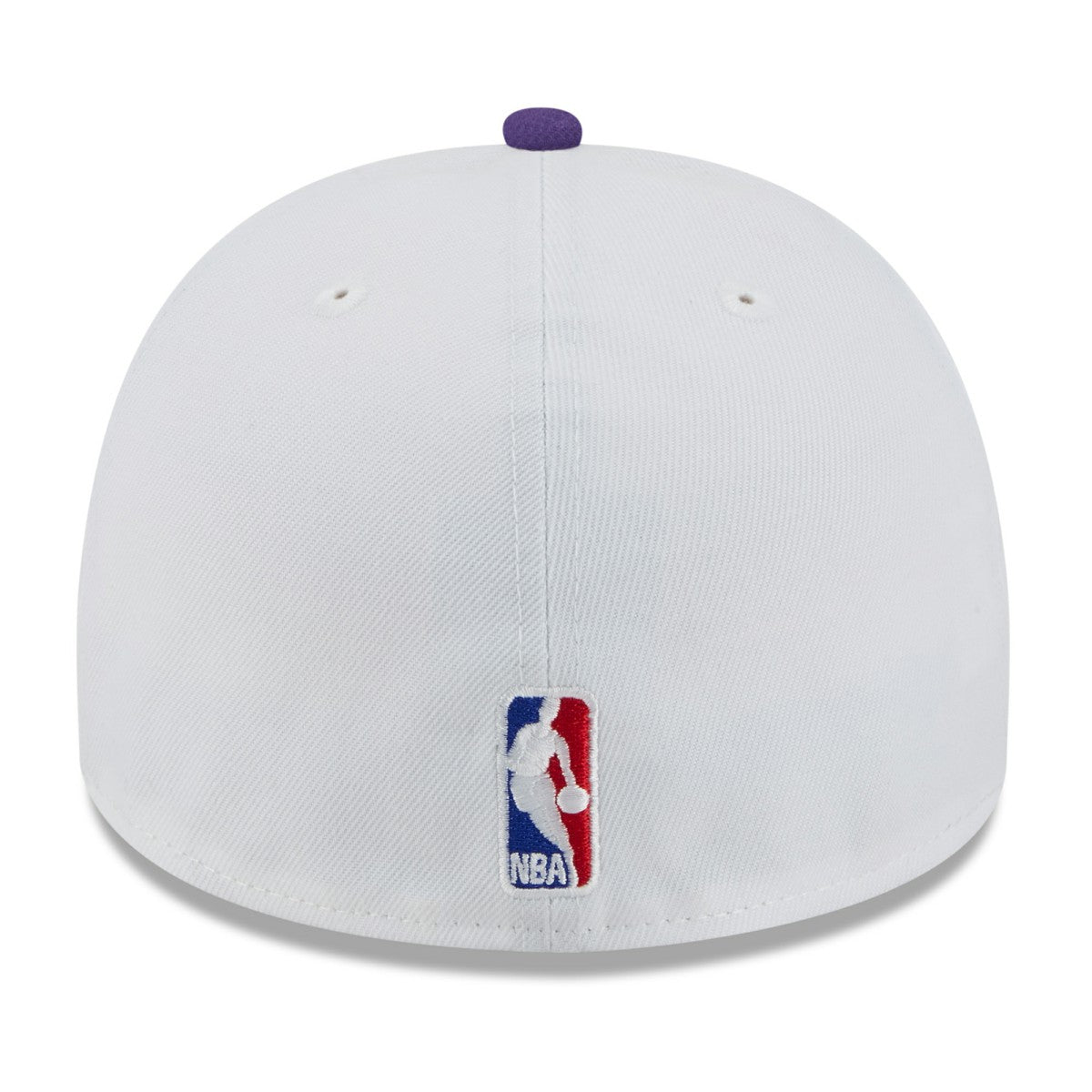 Los Angeles Lakers 2025 NBA Draft A-Frame 59FIFTY Fitted Hat - White/Purple discount
